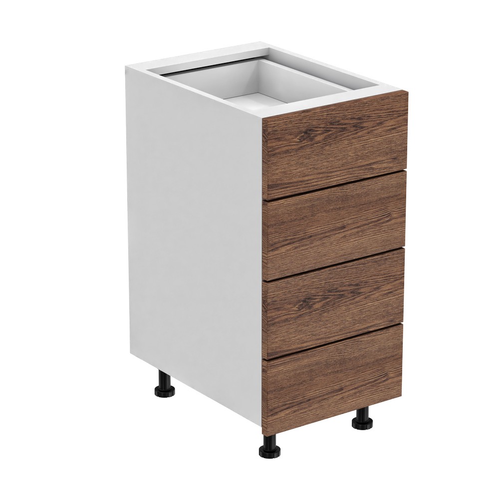 Шкаф Напольный 40x53x72 Глубокий + 4 ящика