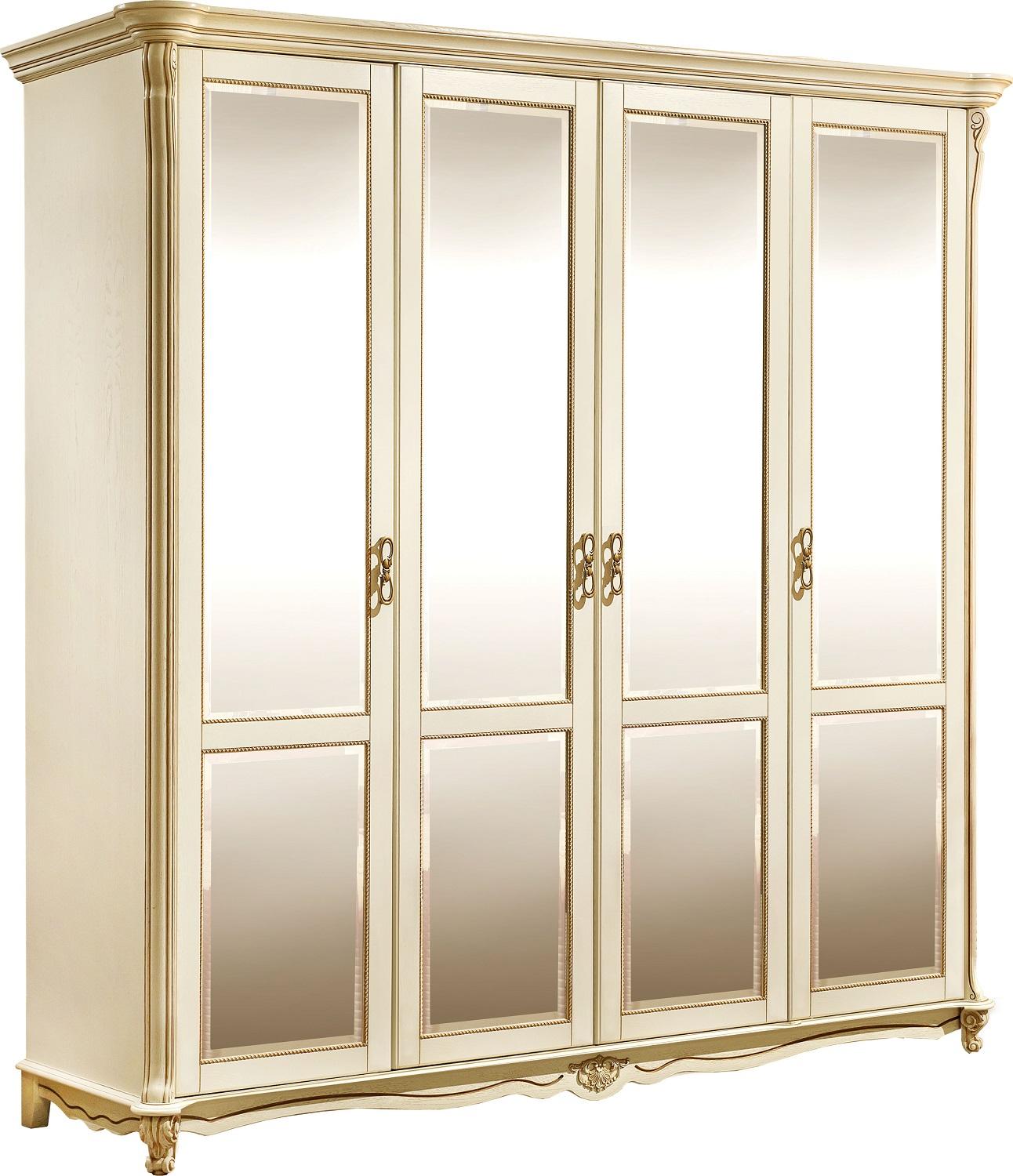 Шкаф для одежды 4д Алези П1.350.1.15 (П349.02/1)