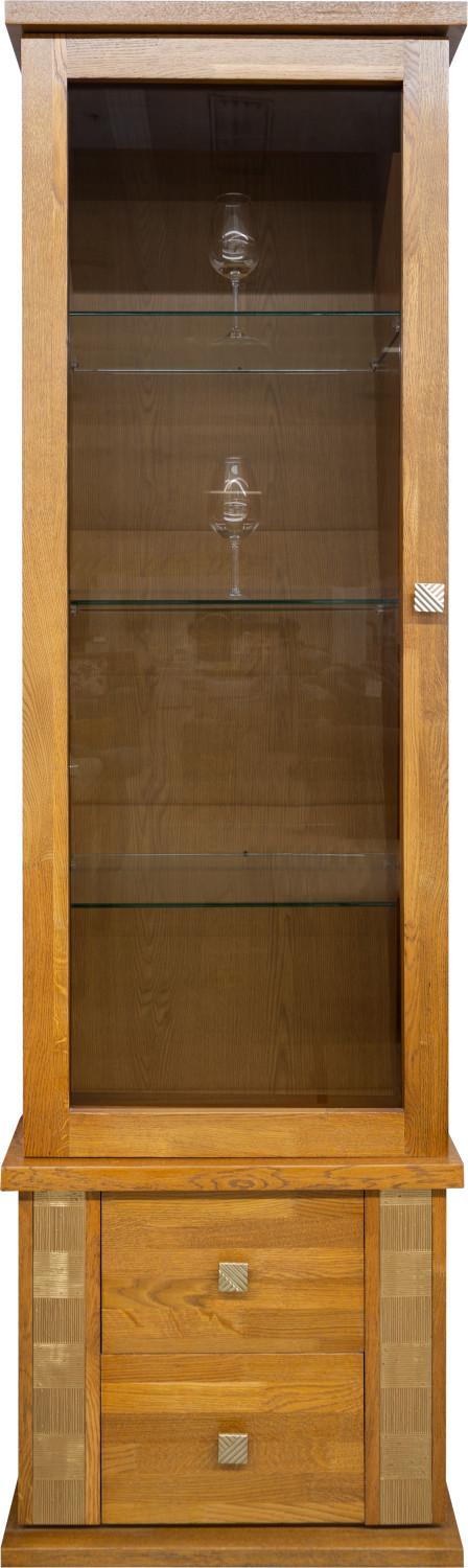 Шкаф с витриной Тунис П6.343.0.21-01 (П343.21Ш)