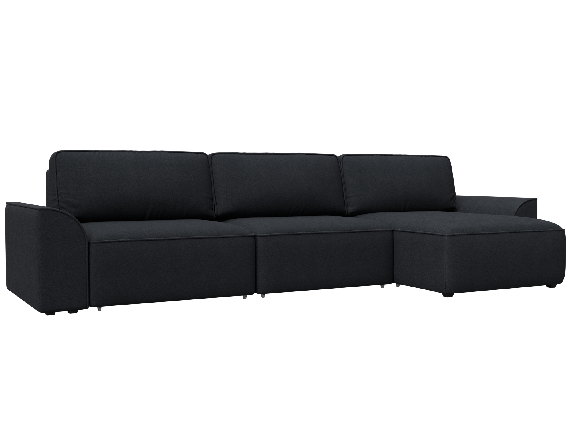 Диван угловой Лига-048 НПБ лонг Замша