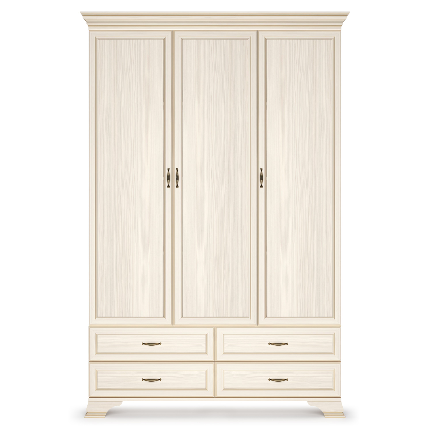 Шкаф распашной трехдверный Сиена