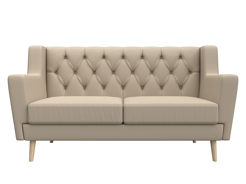 Диван кухонный прямой Брайтон 2 Люкс Экокожа