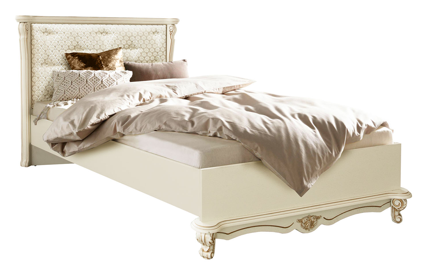 Кровать одинарная 1-09 Алези П1.350.1.36