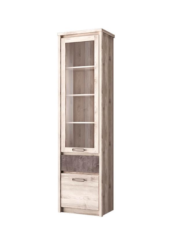 Шкаф с витриной 1V1D1S JAZZ