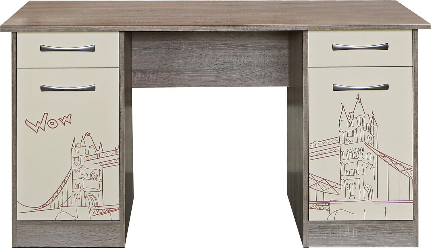 Стол письменный 2т Бритиш Бум П3.0551.2.15