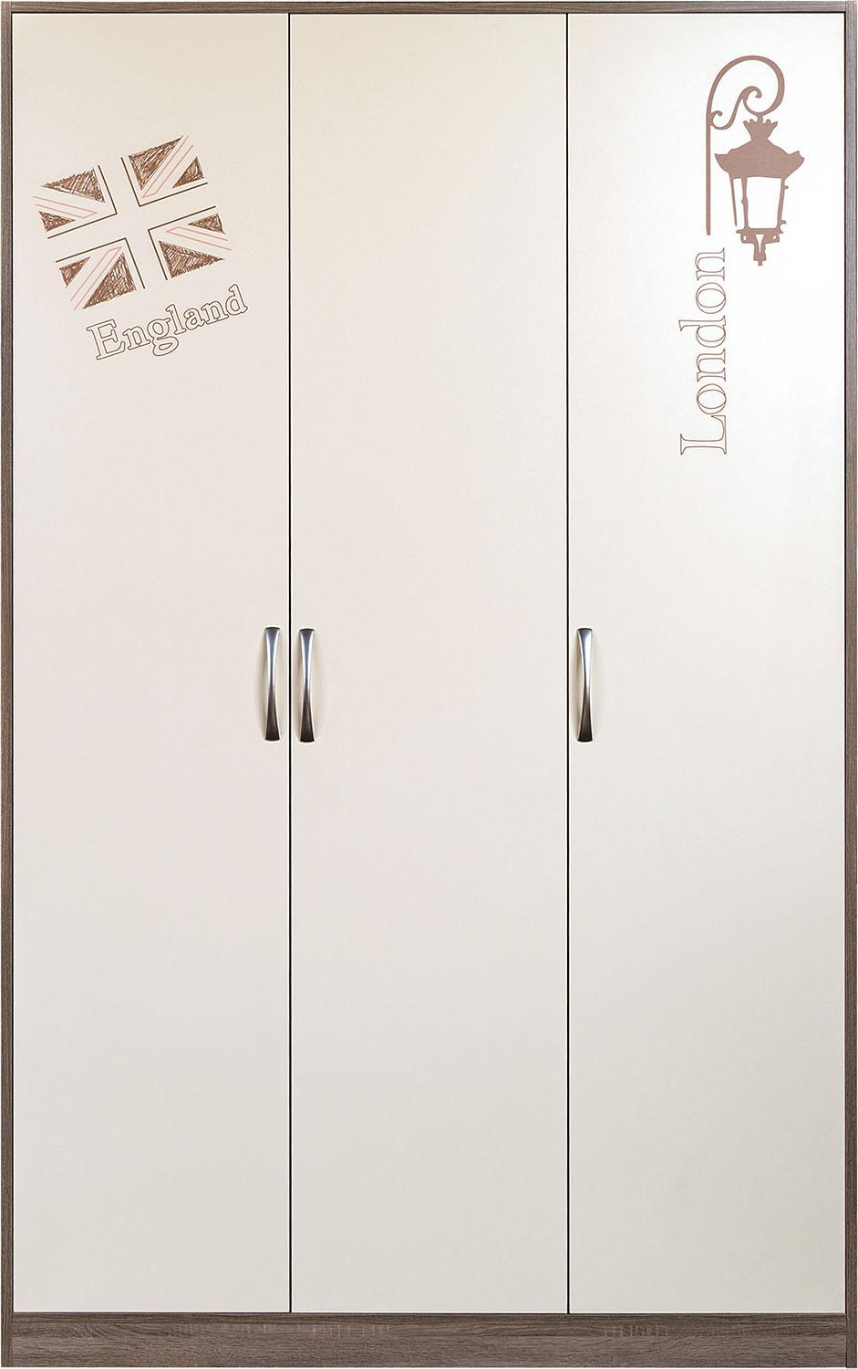 Шкаф для одежды 3д Бритиш Бум П3.0551.1.25