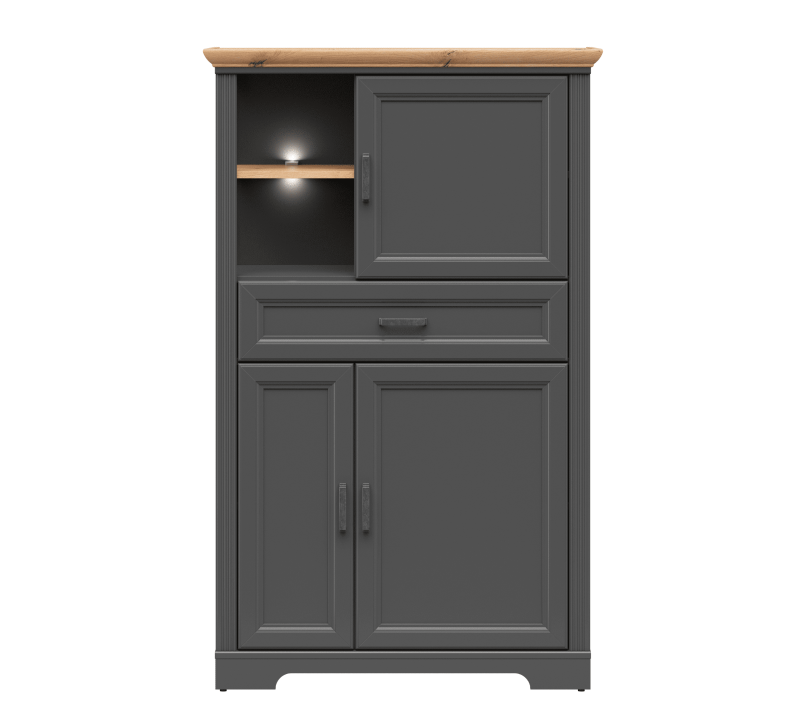 Шкаф с подсветкой JASMIN REG3D1S