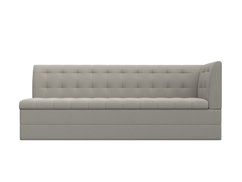 Диван кухонный Бриз с углом справа Рогожка