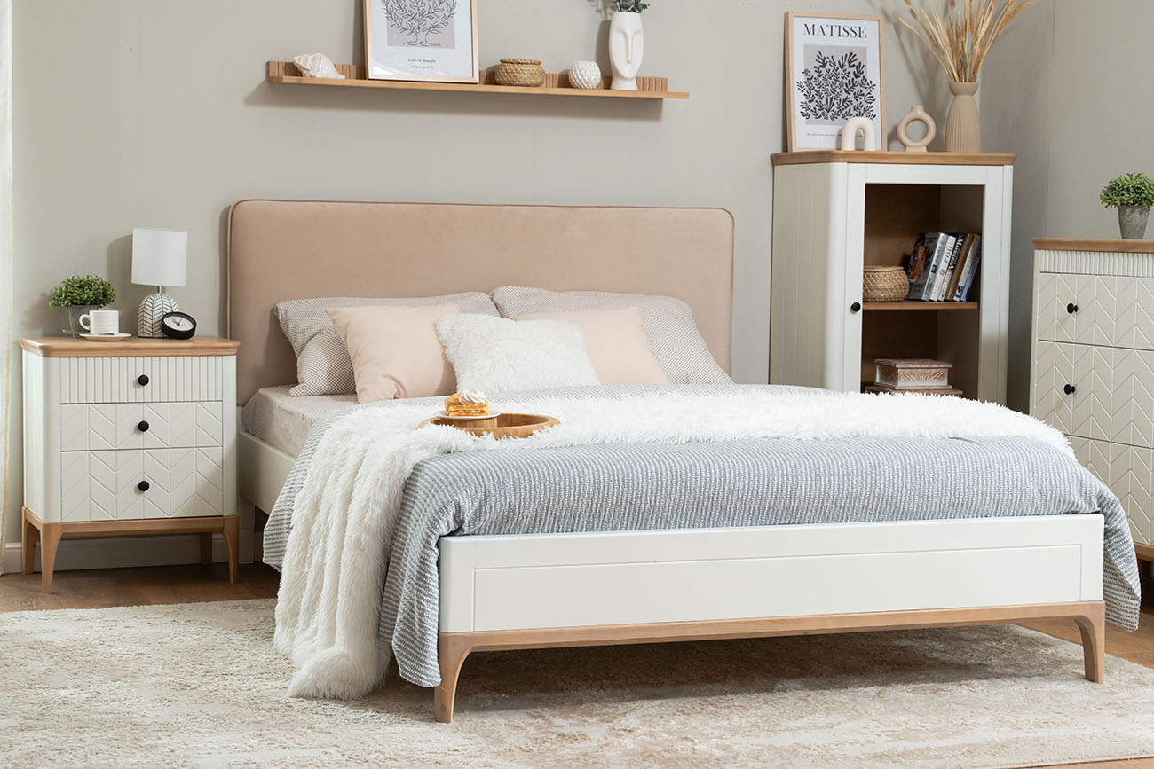 Кровать мягкая Вида двуспальная №6