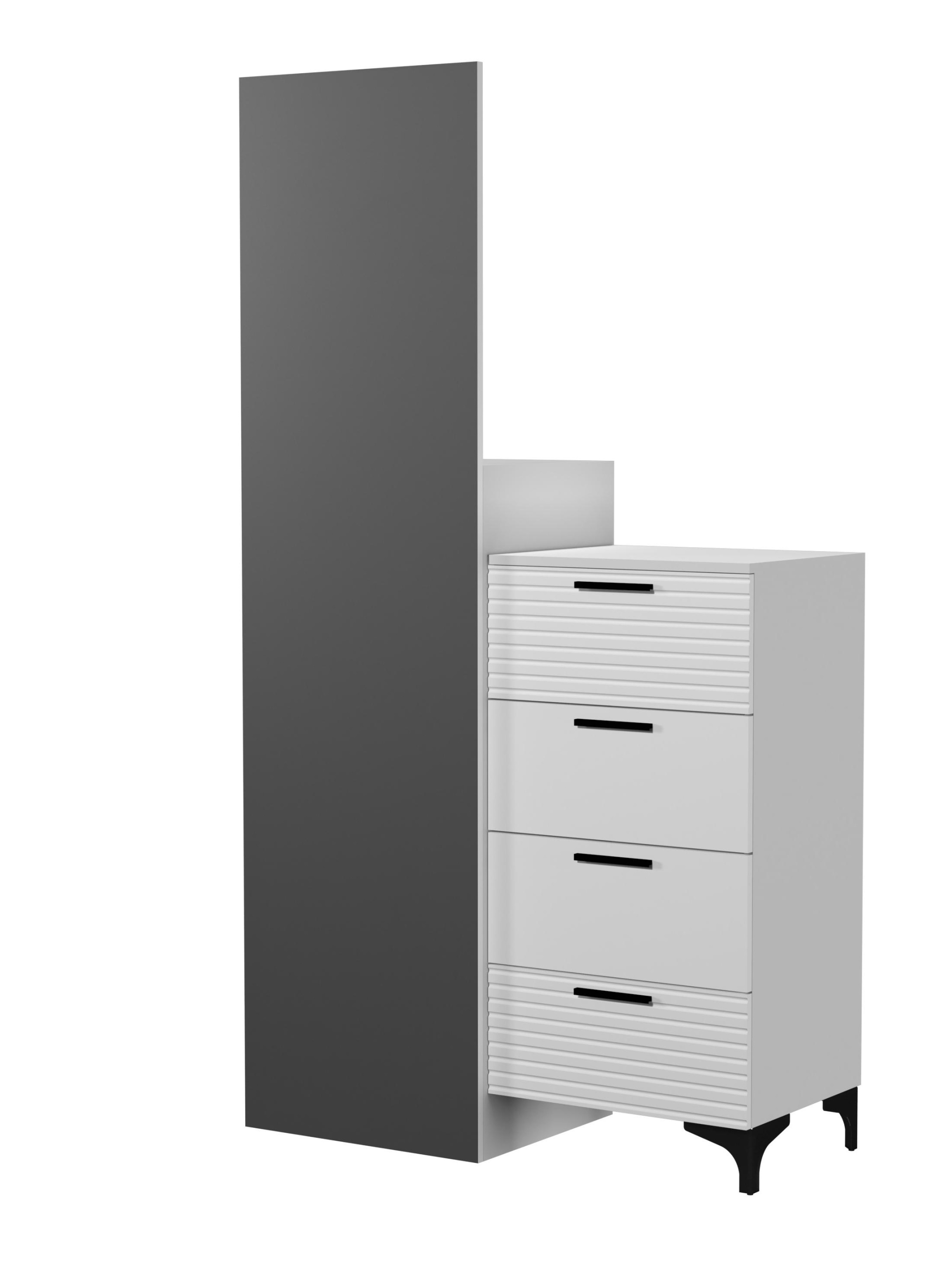 Комод Брента с зеркалом