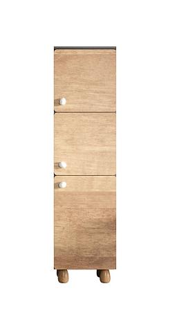 Шкаф узкий с тремя дверками Split SP10