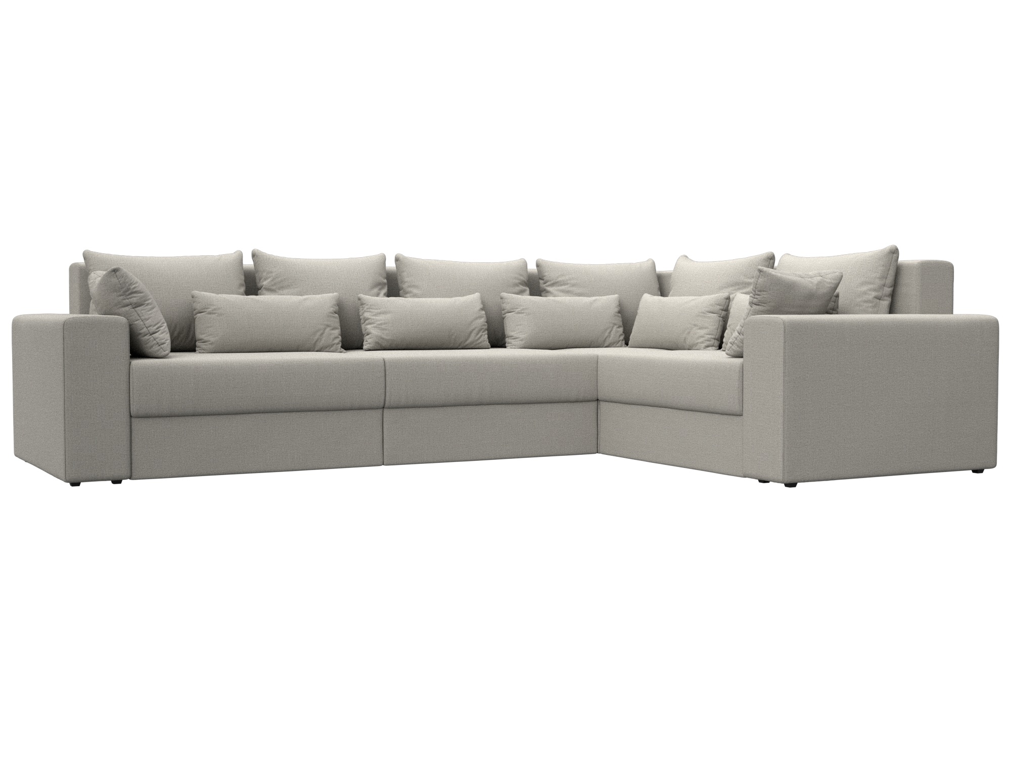 Диван угловой Майами Long правый угол Рогожка