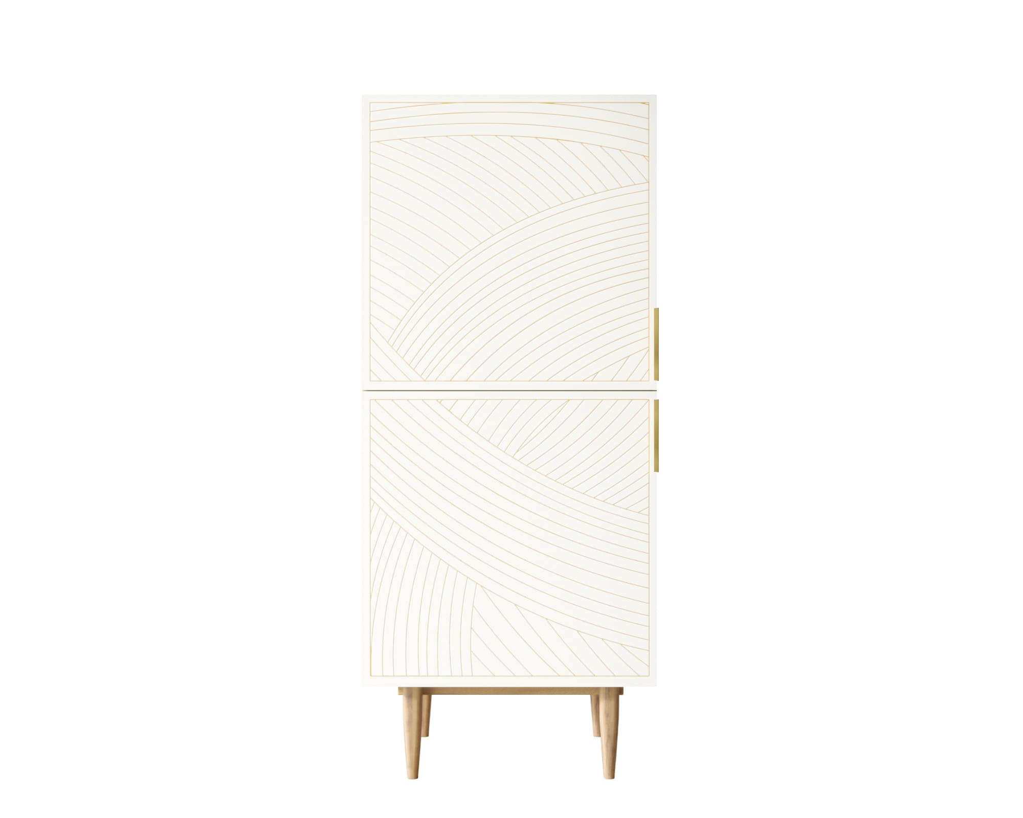 Вертикальный комод с двумя дверками Line LN05/GR1