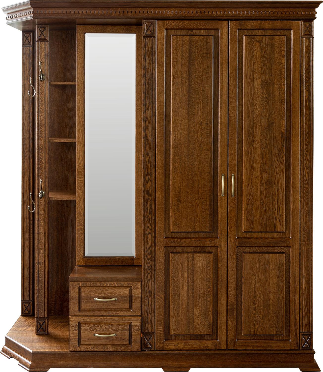 Шкаф комбинированный для прихожей Верди Классик П3.0487.3.01