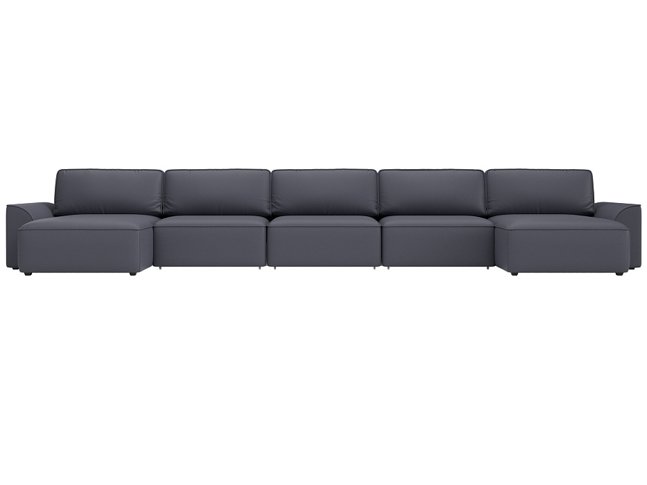 Диван П-образный Лига-048 НПБ МегаЛонг Экокожа