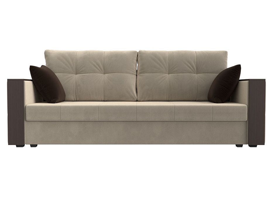 Диван прямой Валенсия Лайт Микровельвет