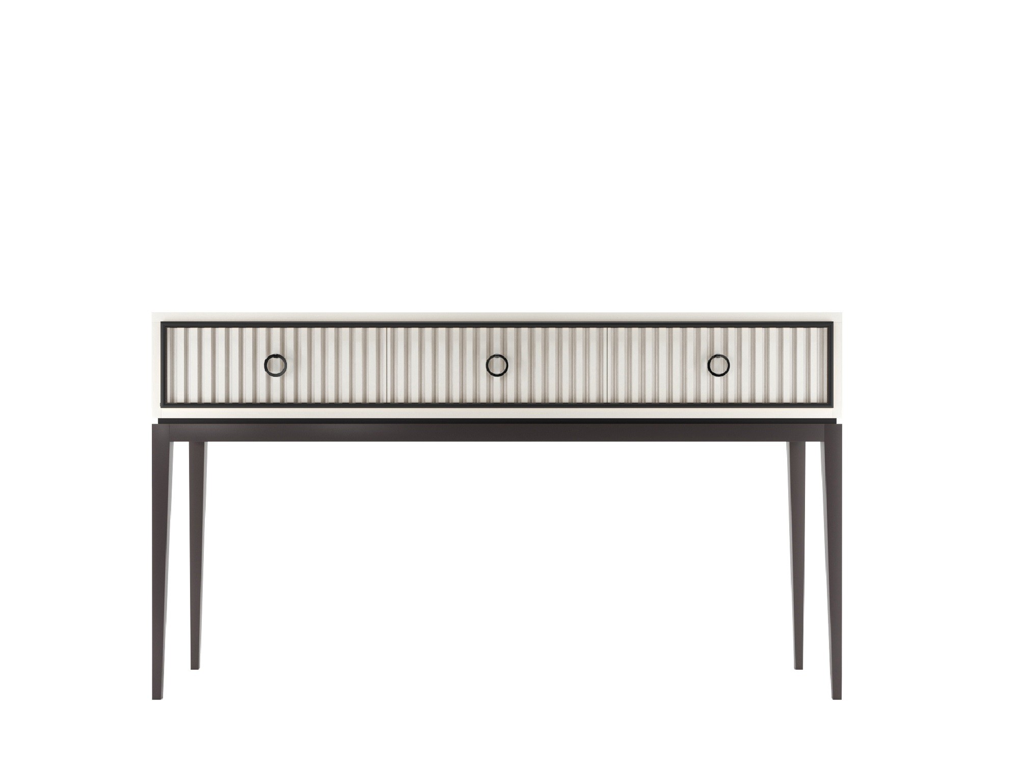 Консоль Nice с 3 ящиками фасад с фрезеровкой