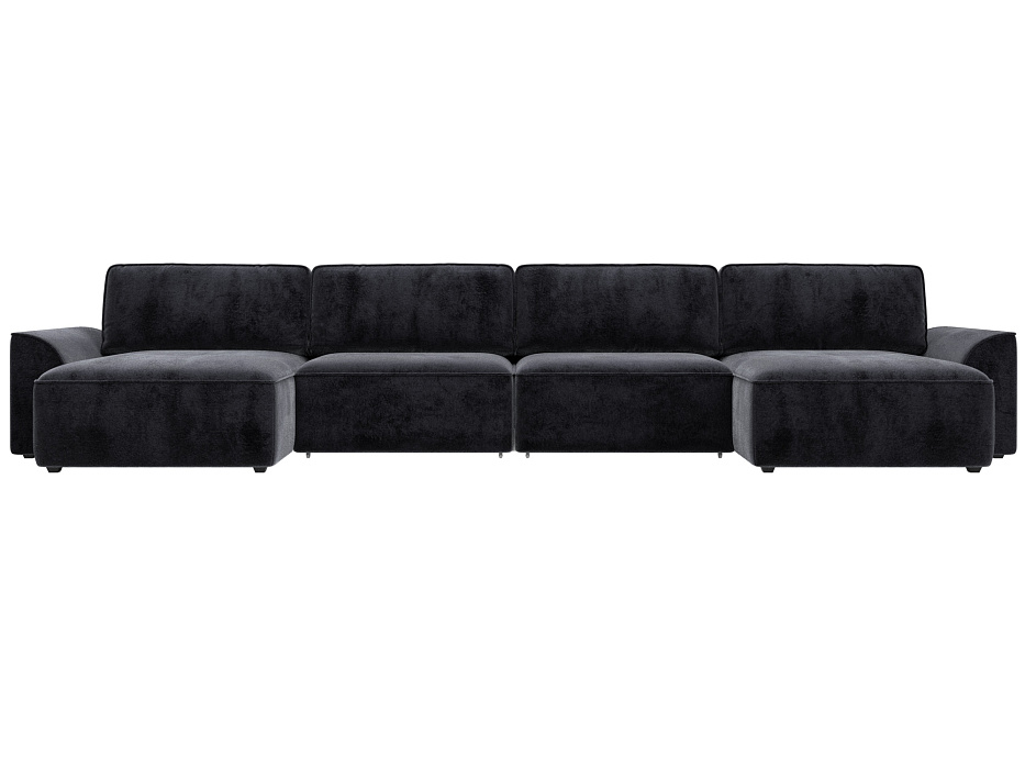 Диван П-образный Лига-048 НПБ лонг Велюр