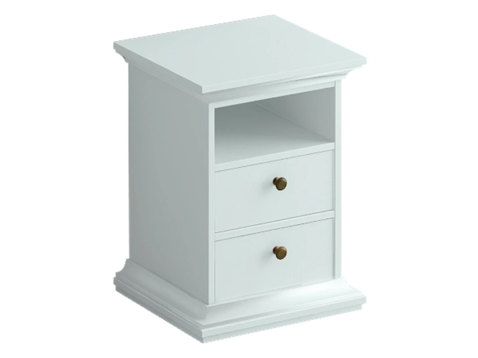 Тумба прикроватная Reina полка / ящики