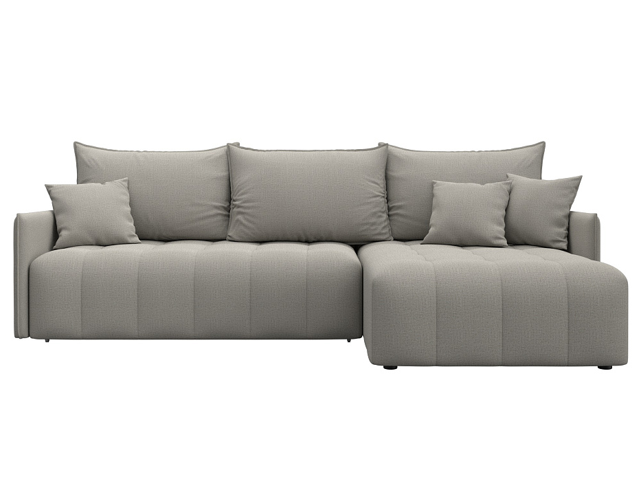 Диван угловой Лига-054 НПБ угол универсальный Рогожка