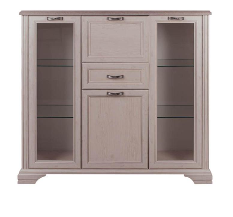 Шкаф с витриной 2V2D1S MONAKO