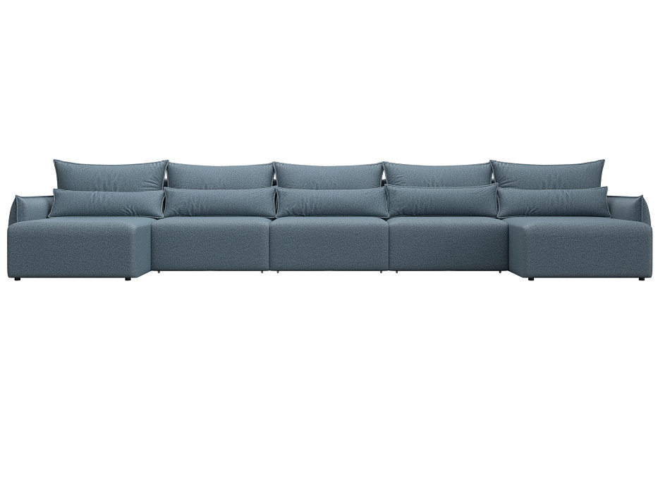 Диван П-образный Лига-051 НПБ МегаЛонг Велюр