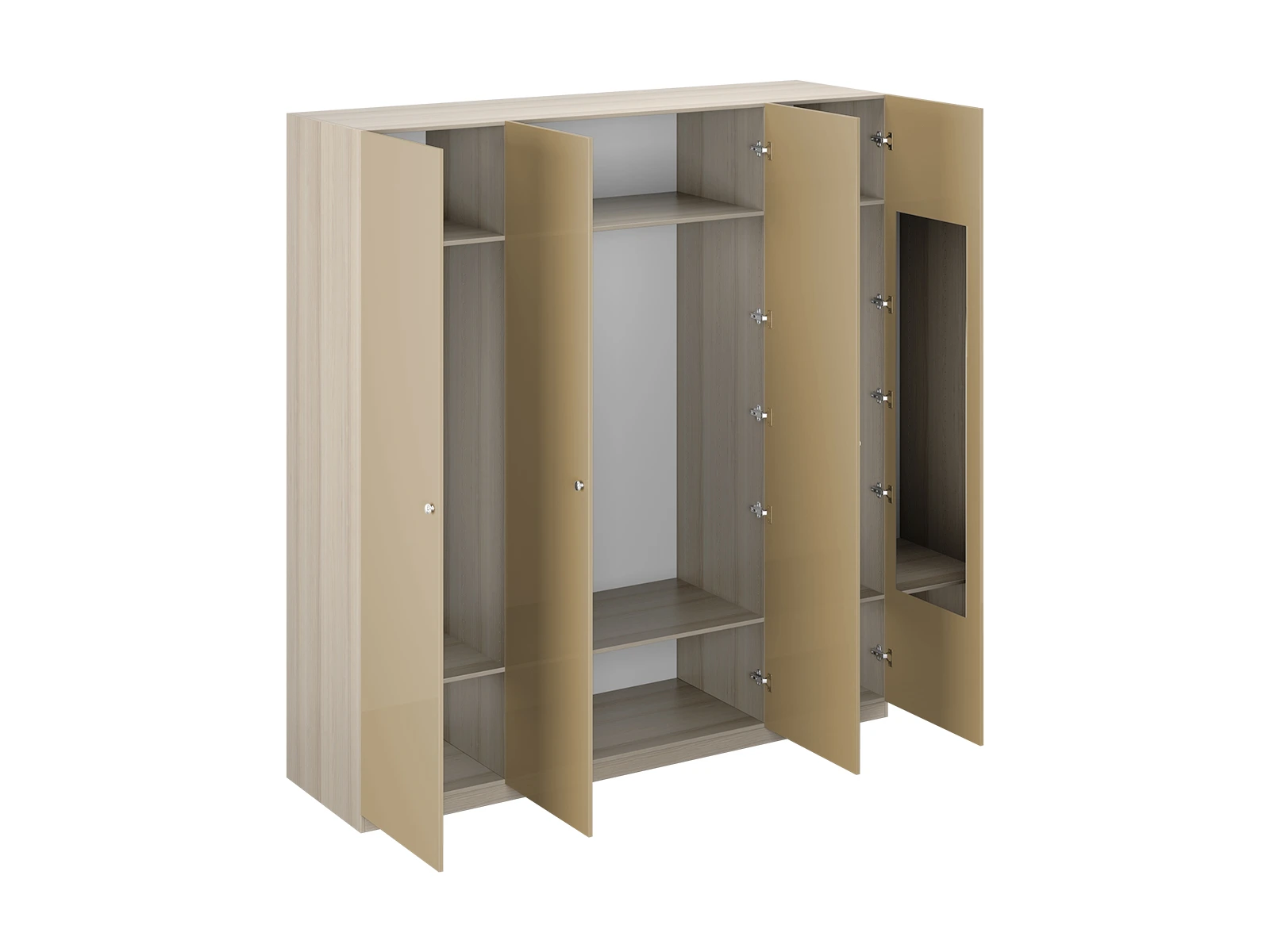 Шкаф Uno Ш4з глянец