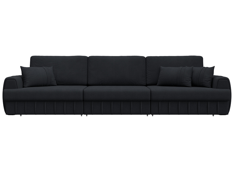 Диван прямой Лига-057 НПБ Лонг Замша