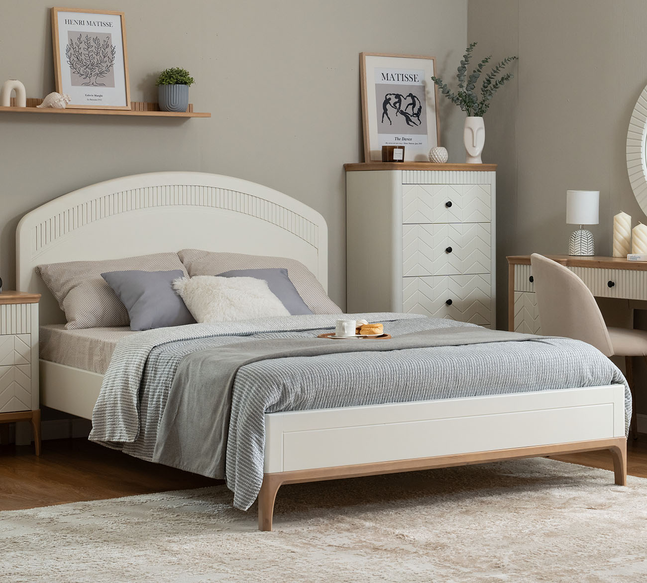 Кровать двуспальная Вида №3