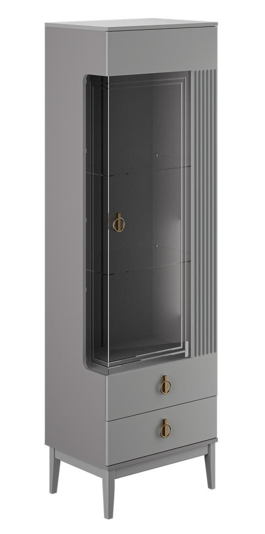 Шкаф с витриной Фарго однодверный правый