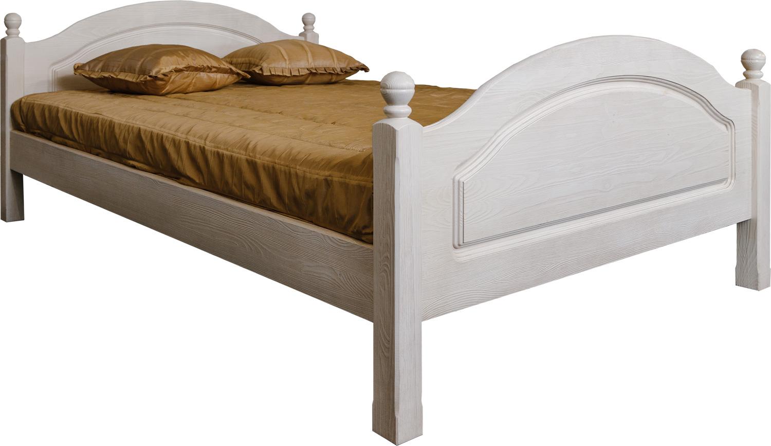 Кровать двойная Лотос БМ2.701.1.14/2.701.1.10