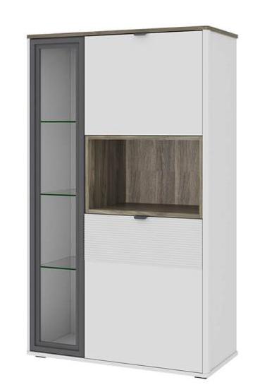 Шкаф с витриной 1V2DN SIMPLE