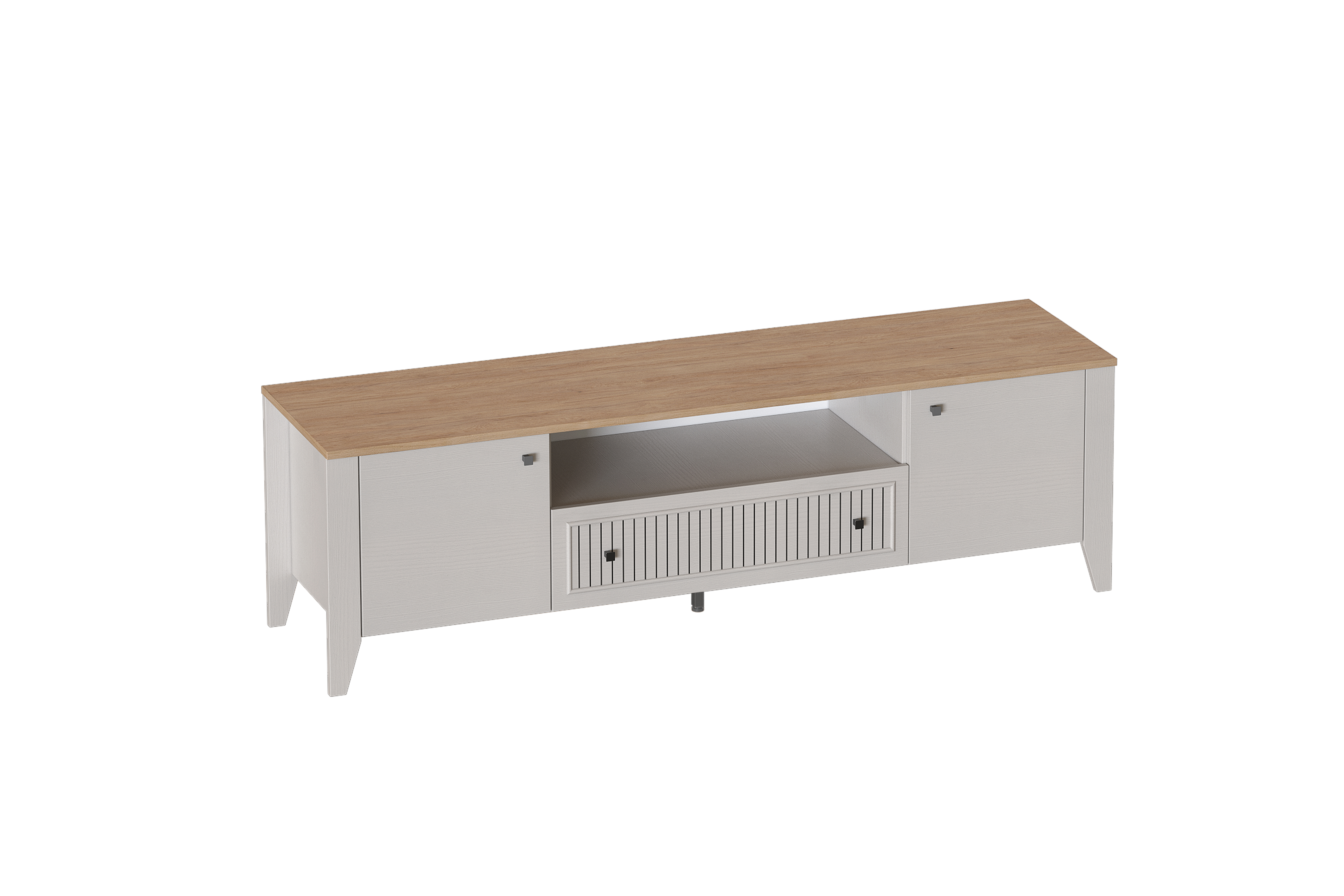 Тумба ТВ 2 дв 1 ящ Валенсия широкая