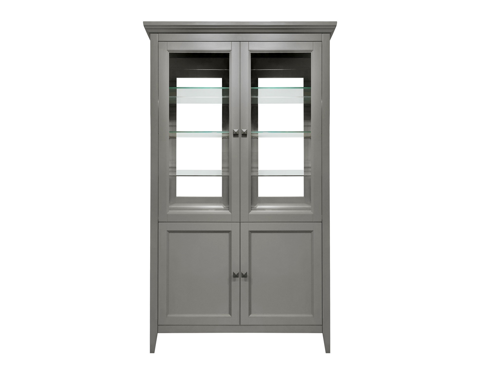 Витрина Manhattan 2 дверная с зеркалом