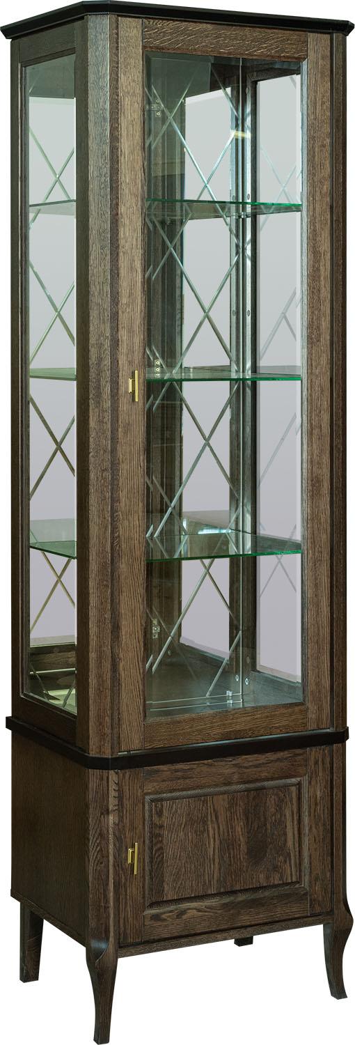 Шкаф с витриной Нокс П4.988.0.01