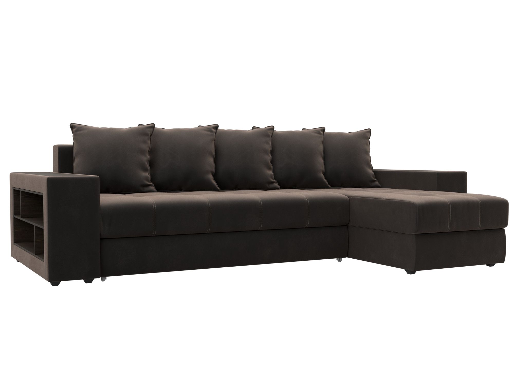 Диван угловой Дубай правый угол Велюр