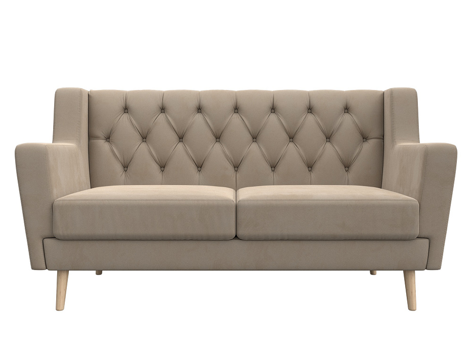 Диван кухонный прямой Брайтон 2 Люкс Велюр