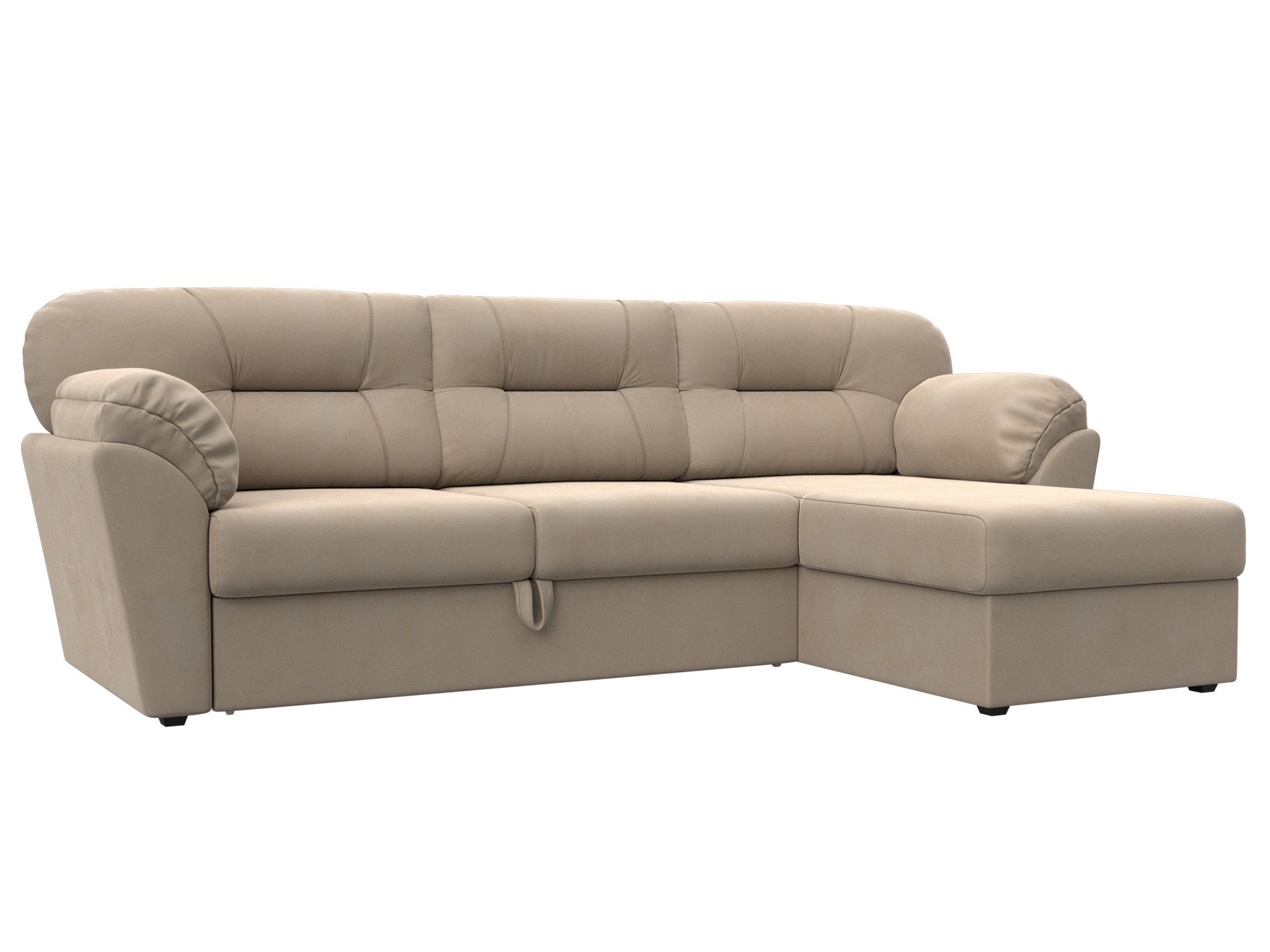 Диван угловой Бостон правый угол Велюр