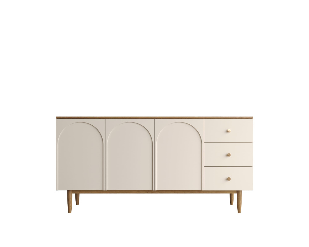 Комод с тремя дверками и ящиками Arka AR02