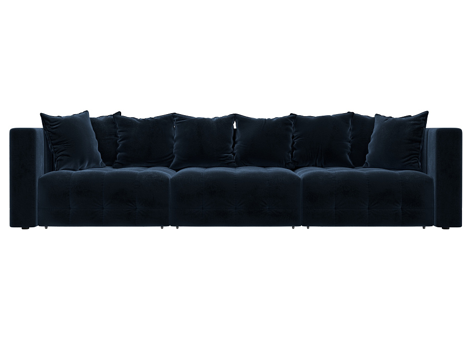 Диван прямой Лига-052 НПБ Лонг Велюр