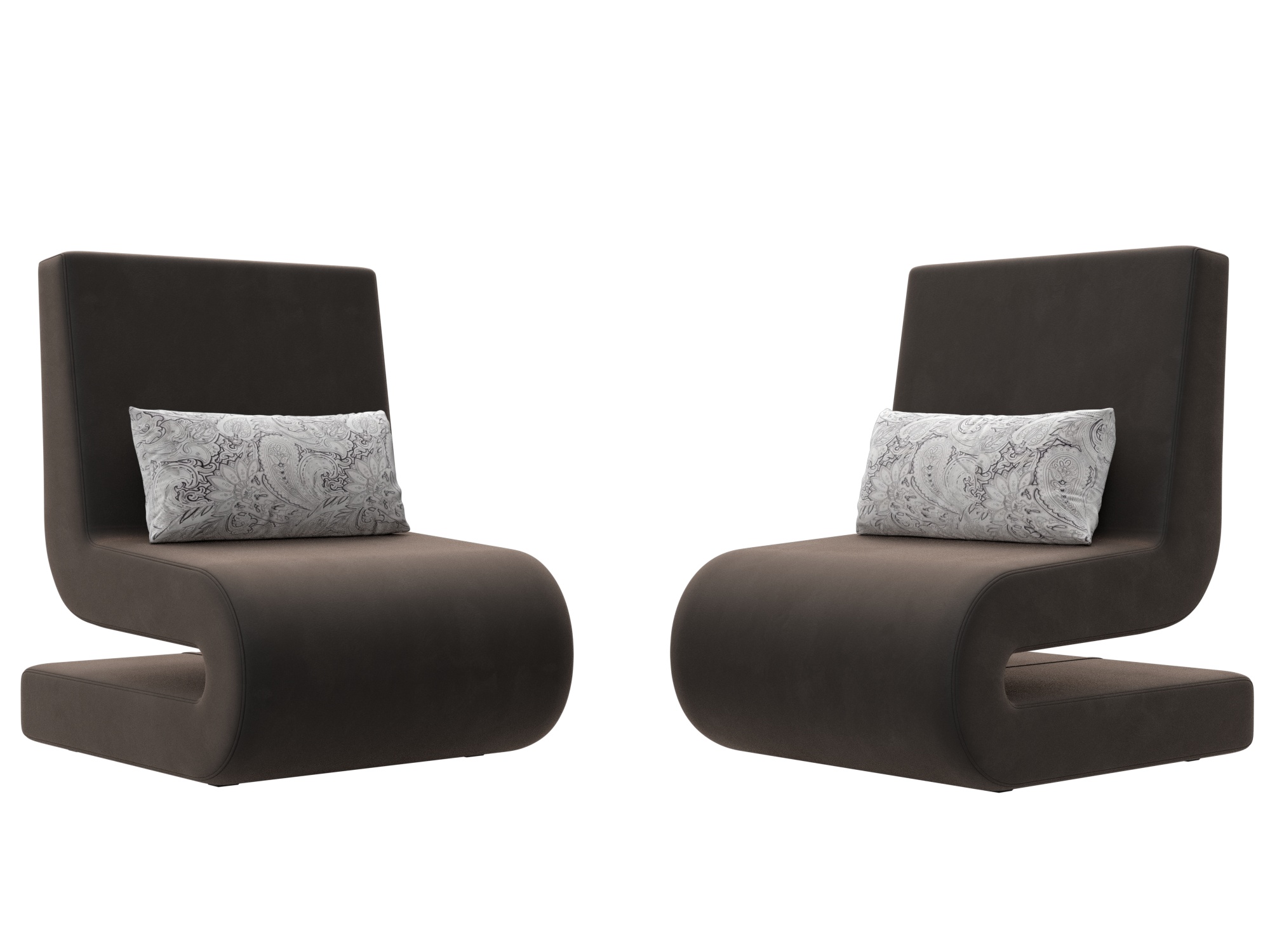 Кресло Волна (2 шт.) Велюр