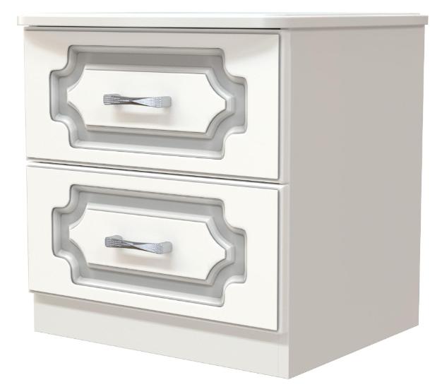 Тумба прикроватная Лак 2 ящика