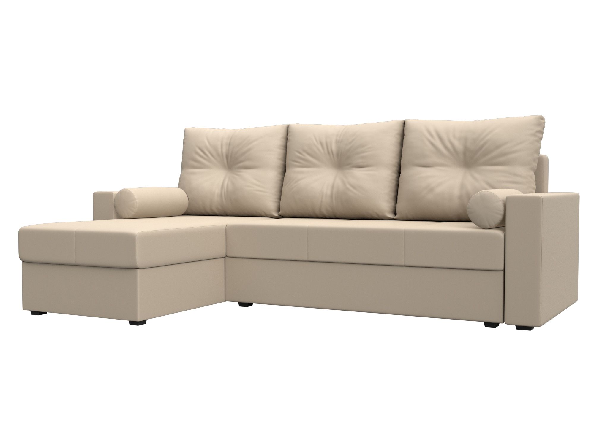 Диван угловой Верона Лайт левый угол Экокожа