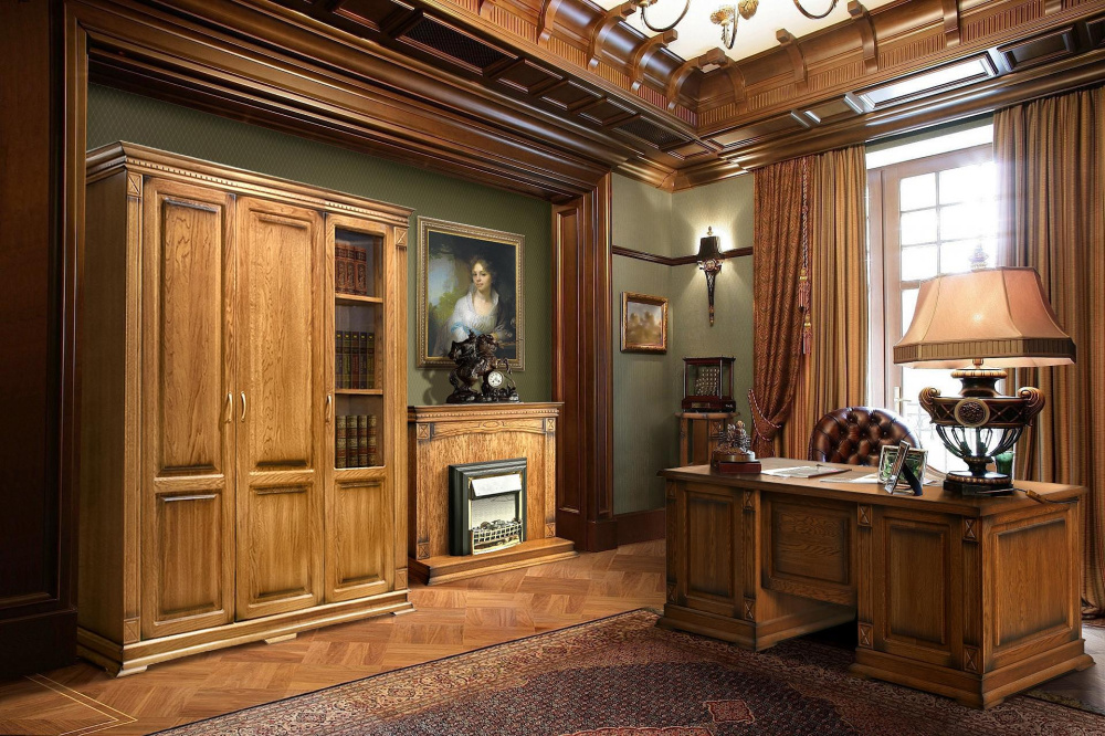 Мебель для кабинета Верди Классик 2