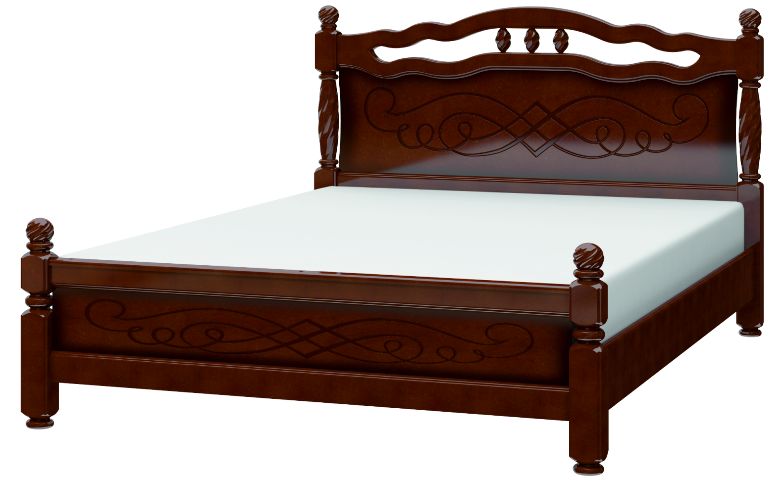 Кровать двуспальная Карина 15