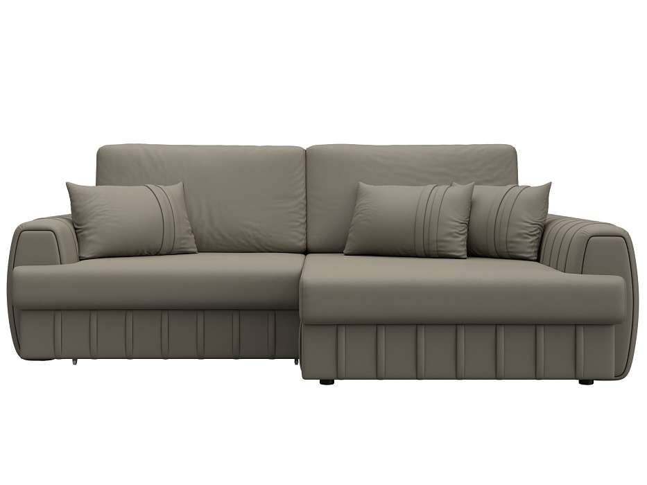 Диван угловой Лига-057 НПБ угол правый Экокожа