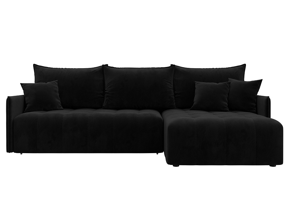 Диван угловой Лига-054 НПБ угол универсальный Велюр