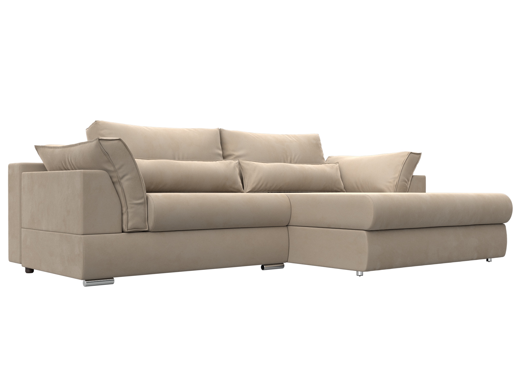 Диван угловой Пекин угол правый Велюр