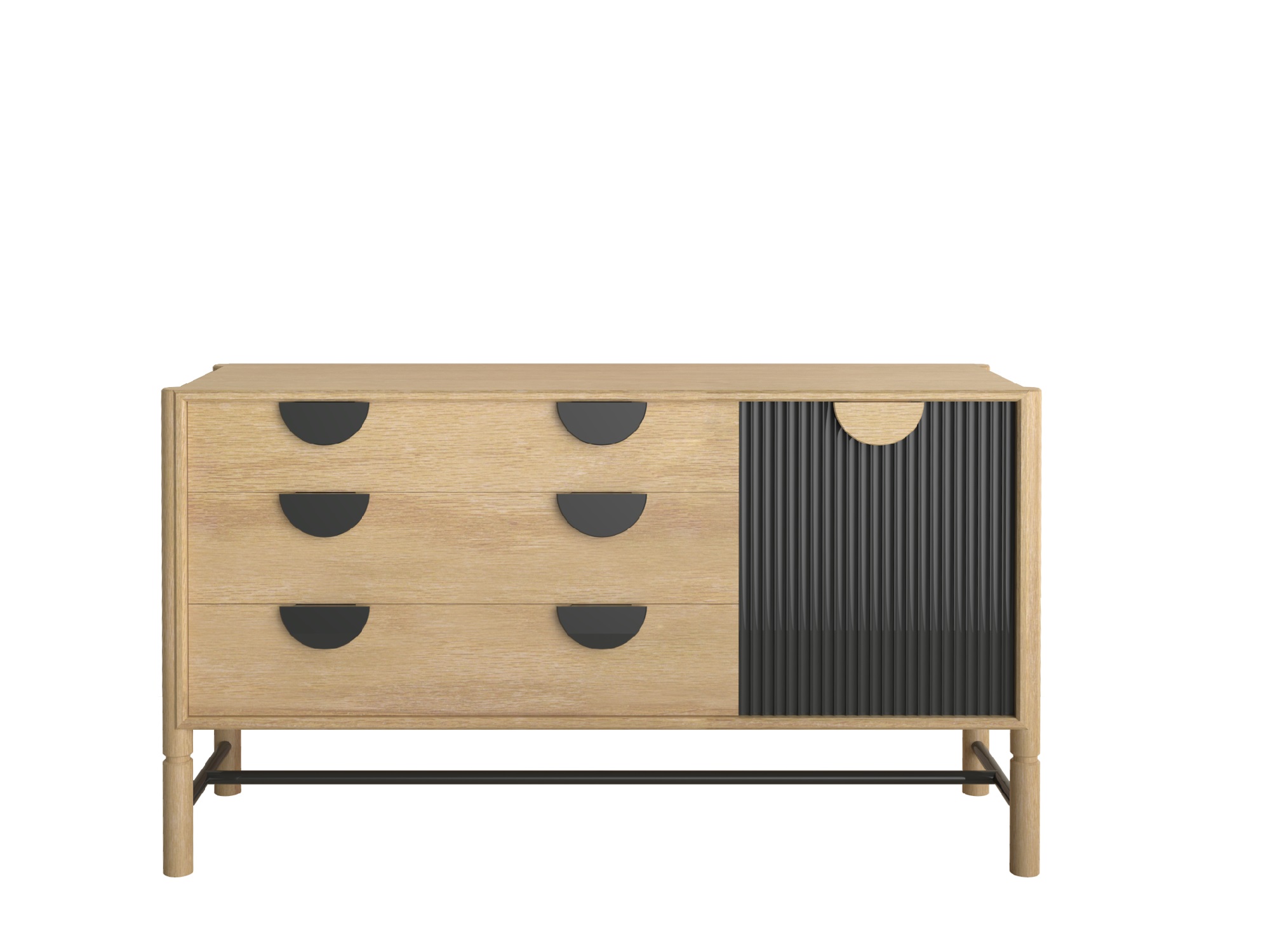 Комод Oldem 4 ящика широкий