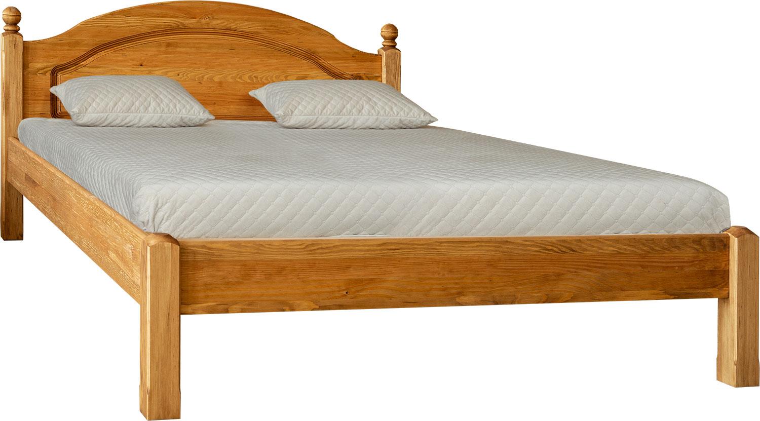 Кровать двойная Лотос БМ2.701.1.17/2.701.1.16